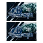 Old Dominion Monarchs House Flag Personalized Diagonal Stripes Blue Best Selling