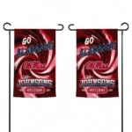 Ole Miss Rebels Garden Flag Custom Swirl Vortex Red Best Selling
