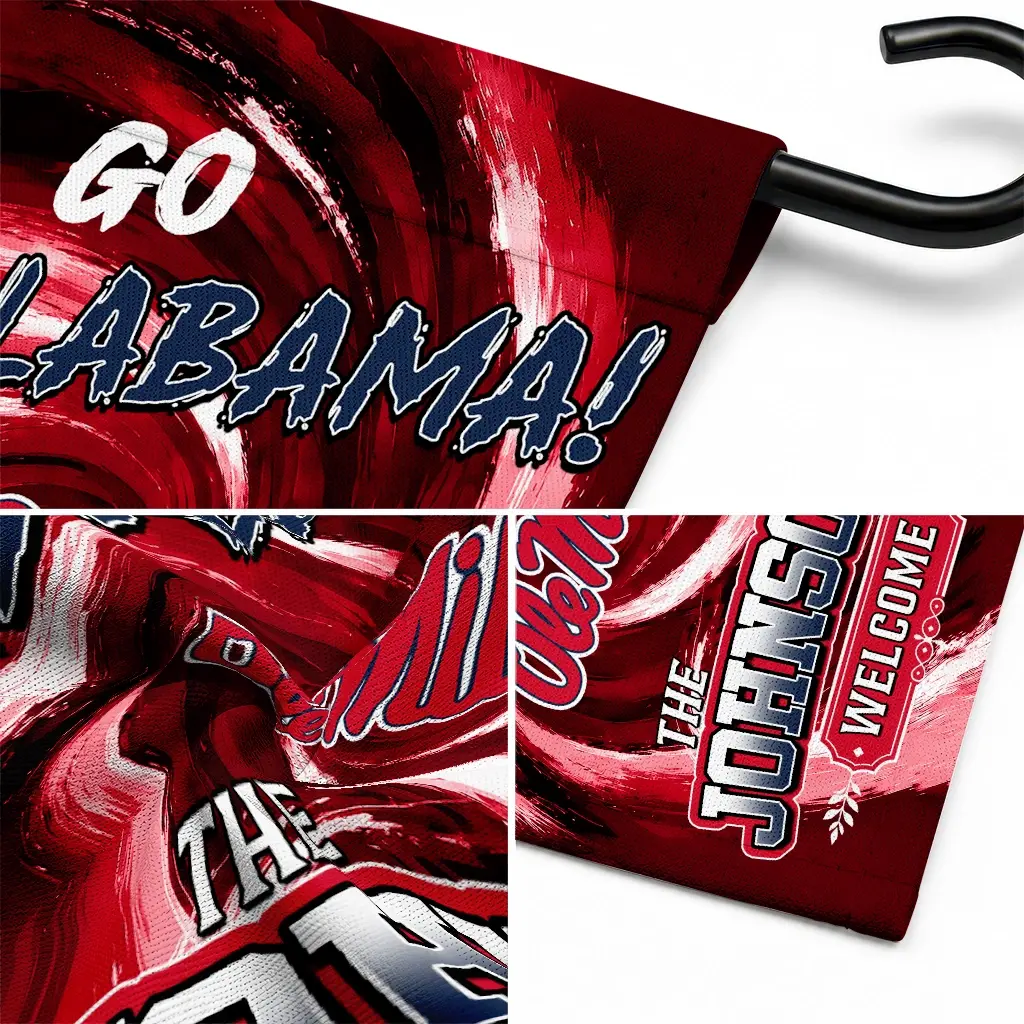 Ole Miss Rebels Garden Flag Custom Swirl Vortex Red Latest Model Ole Miss Rebels Garden Flag Custom Swirl Vortex Red Latest Model