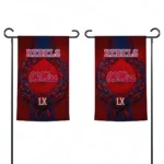 Ole Miss Rebels Garden Flag Customized Laurel Wreath Red Best Selling
