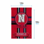 Ole Miss Rebels Garden Flag Personalized Circle Medallion Red Best Selling