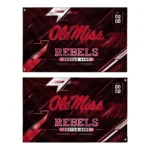 Ole Miss Rebels House Flag Customized Speed Slashes Red Best Selling