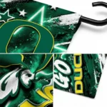 Oregon Ducks Garden Flag Custom Glowing Star Green Best Selling