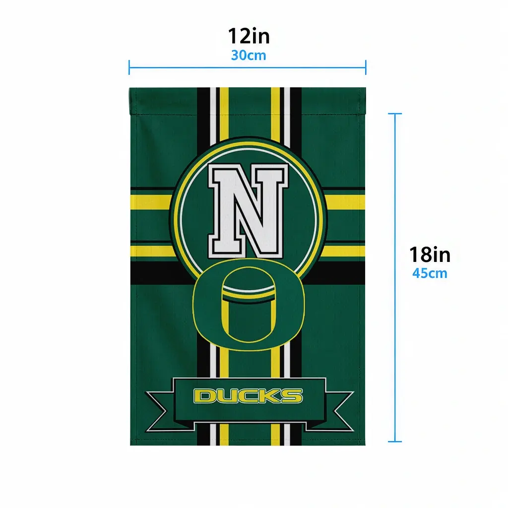 Oregon Ducks Garden Flag Personalized Circle Medallion Green High Quality Oregon Ducks Garden Flag Personalized Circle Medallion Green High Quality
