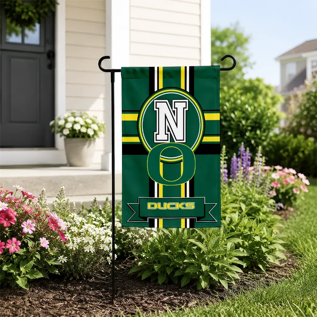 Oregon Ducks Garden Flag Personalized Circle Medallion Green New Arrival Oregon Ducks Garden Flag Personalized Circle Medallion Green New Arrival