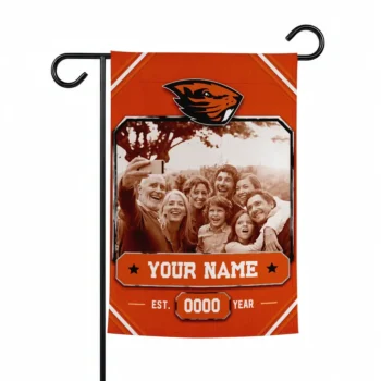 Oregon State Beavers Garden Flag Personalized Photo Frame Orange Best Selling