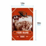 Oregon State Beavers Garden Flag Personalized Photo Frame Orange Best Selling