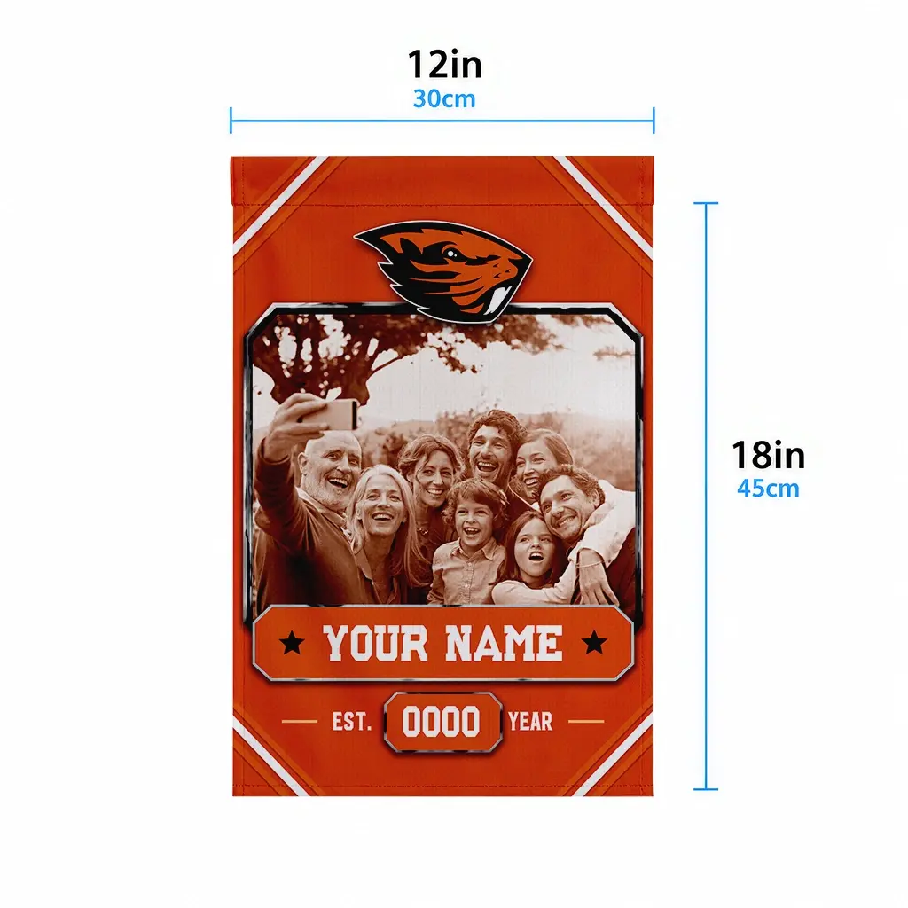 Oregon State Beavers Garden Flag Personalized Photo Frame Orange High Quality Oregon State Beavers Garden Flag Personalized Photo Frame Orange High Quality