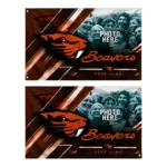Oregon State Beavers House Flag Customized Diagonal Stripes Orange Best Selling