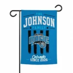 Orlando Magic Garden Flag Custom Distressed Stripes Blue Best Selling