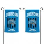 Orlando Magic Garden Flag Custom Distressed Stripes Blue Best Selling