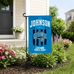 Orlando Magic Garden Flag Custom Distressed Stripes Blue Best Selling