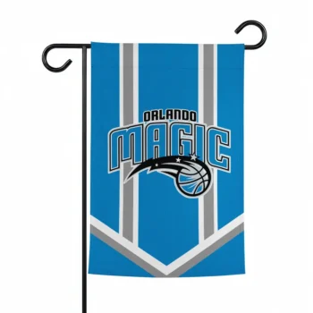 Orlando Magic Garden Flag Customized Chevron Stripes Blue Best Selling