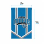Orlando Magic Garden Flag Customized Chevron Stripes Blue Best Selling