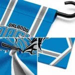 Orlando Magic Garden Flag Customized Chevron Stripes Blue Best Selling