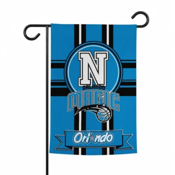 Orlando Magic Garden Flag Customized Circle Medallion Blue Best Selling