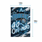 Orlando Magic Garden Flag Personalized Glowing Star Blue Best Selling