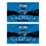 Orlando Magic House Flag Customized Brushed Streaks Blue Best Selling