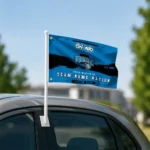 Orlando Magic House Flag Customized Brushed Streaks Blue Best Selling