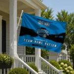 Orlando Magic House Flag Customized Brushed Streaks Blue Best Selling