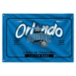 Orlando Magic House Flag Customized Ornate Border Blue Best Selling