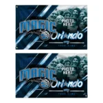 Orlando Magic House Flag Personalized Diagonal Stripes Blue Best Selling