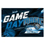 Orlando Magic House Flag Personalized Energy Brushstrokes Blue Best Selling