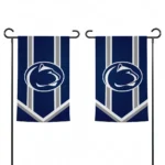 Penn State Nittany Lions Garden Flag Custom Chevron Stripes Blue Best Selling