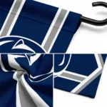 Penn State Nittany Lions Garden Flag Custom Chevron Stripes Blue Best Selling