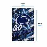 Penn State Nittany Lions Garden Flag Customized Glowing Star Blue Best Selling