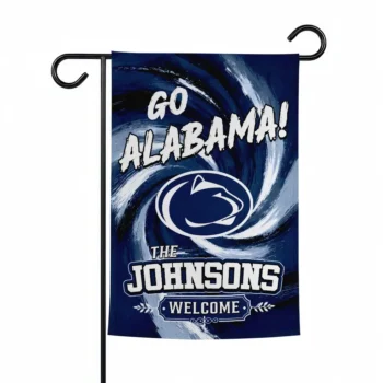 Penn State Nittany Lions Garden Flag Customized Swirl Vortex Blue Best Selling