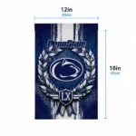 Penn State Nittany Lions Garden Flag Personalized Laurel Wreath Blue Best Selling