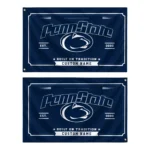 Penn State Nittany Lions House Flag Custom Ornate Border Blue Best Selling