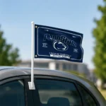 Penn State Nittany Lions House Flag Custom Ornate Border Blue Best Selling