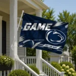 Penn State Nittany Lions House Flag Customized Action Streaks Blue Best Selling