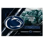 Penn State Nittany Lions House Flag Customized Diagonal Stripes Blue Best Selling