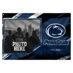 Penn State Nittany Lions House Flag Personalized Framed Photo Blue Black Best Selling
