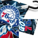 Philadelphia 76ers Garden Flag Custom Glowing Star Blue Best Selling