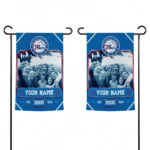 Philadelphia 76ers Garden Flag Customized Photo Frame Blue Best Selling