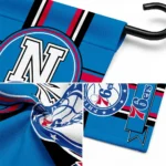 Philadelphia 76ers Garden Flag Personalized Circle Medallion Blue Best Selling