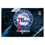 Philadelphia 76ers House Flag Customized Speed Slashes Blue Best Selling