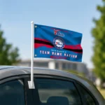 Philadelphia 76ers House Flag Personalized Brushed Streaks Blue Best Selling