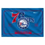 Philadelphia 76ers House Flag Personalized Ornate Border Blue Best Selling