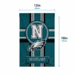 Philadelphia Eagles Garden Flag Custom Circle Medallion Green Best Selling