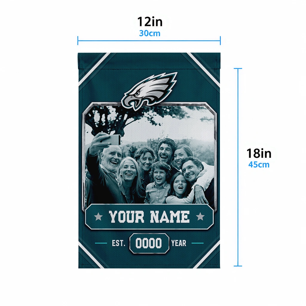 philadelphia-eagles-garden-flag-personalized-photo-frame-green-high-quality.webp