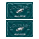 Philadelphia Eagles House Flag Custom Ornate Border Green Best Selling