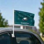 Philadelphia Eagles House Flag Custom Ornate Border Green Best Selling
