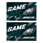 Philadelphia Eagles House Flag Customized Action Streaks Green Best Selling