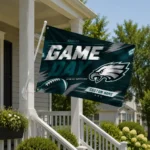 Philadelphia Eagles House Flag Customized Action Streaks Green Best Selling