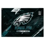 Philadelphia Eagles House Flag Personalized Speed Slashes Green Best Selling